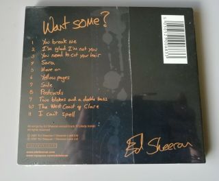 Ed Sheeran ' Want Some? ' ULTRA RARE CD 2