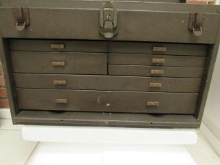 Vintage Kennedy 7 - Drawer Machinist Tool Chest Box 520 4