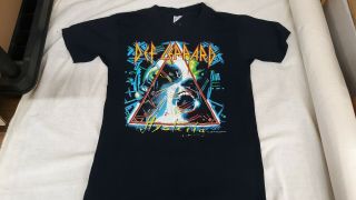 Vintage Def Leppard Hysteria 1987 Tour Concert Shirt Sz L
