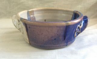 Vintage Hand Thrown Studio Art Pottery Bowl/Baking Dish - Signed Walt Glass 2