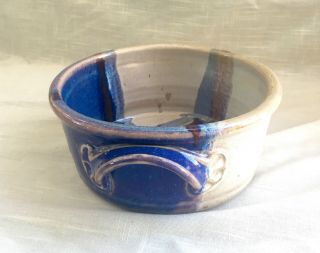 Vintage Hand Thrown Studio Art Pottery Bowl/Baking Dish - Signed Walt Glass 4