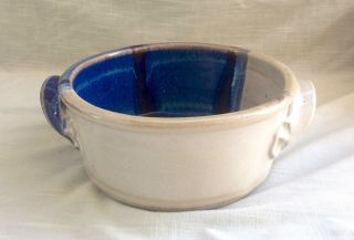 Vintage Hand Thrown Studio Art Pottery Bowl/Baking Dish - Signed Walt Glass 5