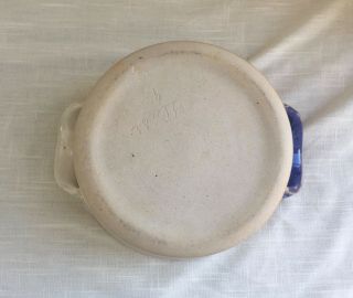 Vintage Hand Thrown Studio Art Pottery Bowl/Baking Dish - Signed Walt Glass 8