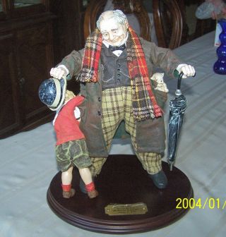 Norman Rockwell The Gift Saturday Evening Post Bust Large Vintage Statue