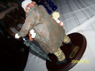 Norman Rockwell The Gift Saturday Evening Post Bust Large Vintage Statue 3