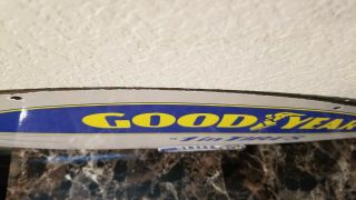 VINTAGE GOODYEAR BLIMP PORCELAIN GAS AUTO TIRES SERVICE SALES DEALER SIGN 12