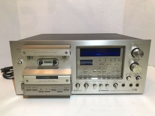 Vintage Pioneer Model Ct - F1250 Stereo Cassette Tape Deck