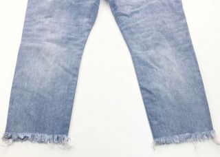 Madewell The Perfect Vintage High Waist Distressed Jean Womens 34 Raw Hem 7