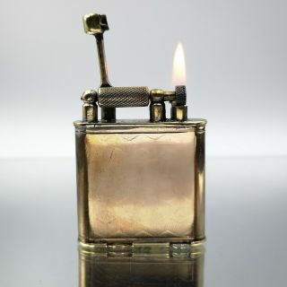 Extremely Rare Alfred Dunhill Combo c.  a 1929 petrol feuerzeug lighter 2