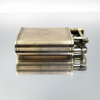 Extremely Rare Alfred Dunhill Combo c.  a 1929 petrol feuerzeug lighter 8