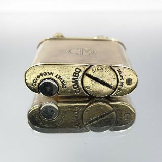Extremely Rare Alfred Dunhill Combo c.  a 1929 petrol feuerzeug lighter 9