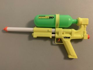 Vintage 1990 Larami Soaker 50 Water Squirt Gun