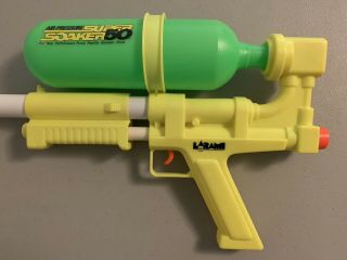 Vintage 1990 Larami SOAKER 50 Water Squirt Gun 2