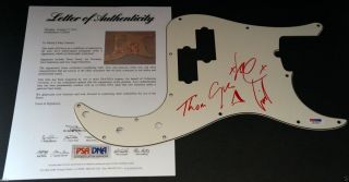 Alt J Signed Fender Pickguard Rare All 4 Members Autograph Psa/dna