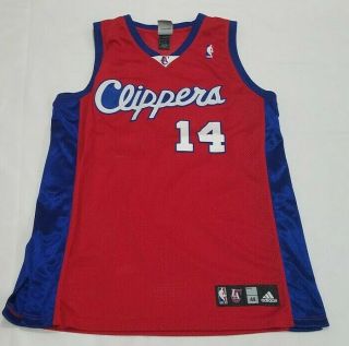 Rare Vintage Adidas Nba Los Angeles Clippers Shaun Livingston Authentic Jersey