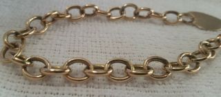 VINTAGE ITALIAN 14K Yellow Gold 8 