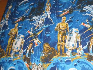 Star Wars Vintage Coverlet Blanket Comforter Nos Twin (q413