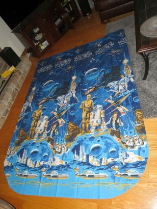 Star Wars Vintage Coverlet Blanket Comforter NOS Twin (Q413 2