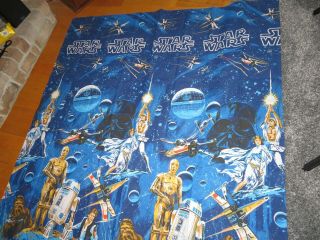Star Wars Vintage Coverlet Blanket Comforter NOS Twin (Q413 4