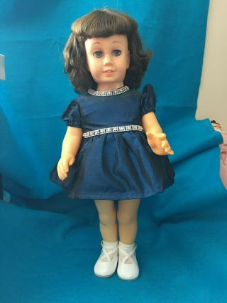 Vintage Chatty Cathy - Brown Hair Blue Eyes Mattel Talks Loud And Clear