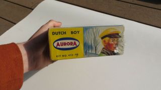 VINTAGE 1957 AURORA DUTCH BOY Plastic MODEL Kit Complete 4