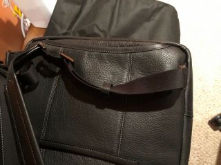 RARE TUMI - Harrison Webster Black Pebbled Laptop Backpack - 15 Inch 7