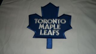 Vintage Toronto Maple Leafs White Authentic Fight Strap CCM NHL Hockey Jersey 52 3