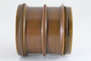 [Rare ] C.  P.  GOERZ BERLIN Dagor 360mm f/7.  7 Lens DOPP - ANASTIGMAT Serie III 5300 9