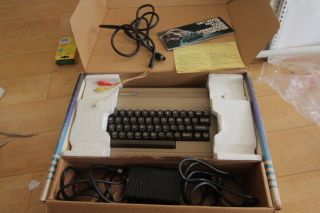 Vintage Commodore 64 Personal Computer,  Box,  Power Supply 2