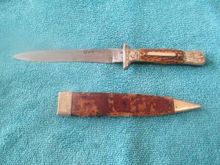 Extremely Rare Edward Barnes & Sons Civil War Bowie Knife