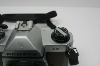 Pentax K1000 SE Camera Body,  Strap Vintage,  50mm lens Asahi 3