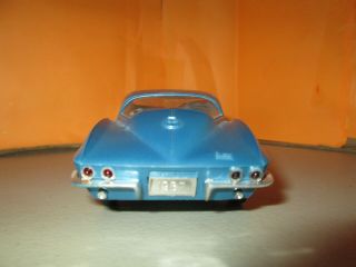 RARE 1967 Chevrolet Corvette Marina Blue Dealer Promo 1:25 NrMint No Box 8.  5/10 4