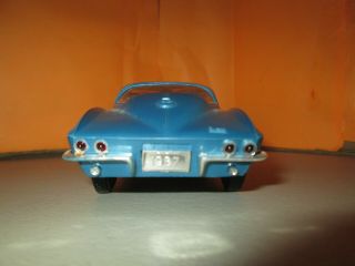RARE 1967 Chevrolet Corvette Marina Blue Dealer Promo 1:25 NrMint No Box 8.  5/10 5
