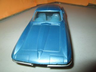 RARE 1967 Chevrolet Corvette Marina Blue Dealer Promo 1:25 NrMint No Box 8.  5/10 9
