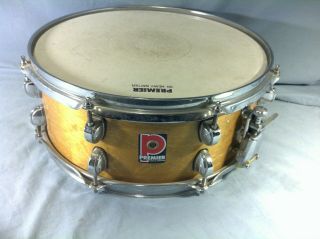 Vintage Premier Maple 14 " X 5 " Snare Drum