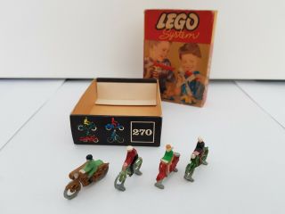 Lego Rare Vintage Box Motorcycles 270 60 