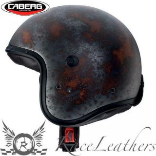 Caberg Freeride Rust Rusty Open Face Retro Vintage Look Motorcycle Helmet