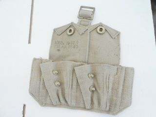 British Uk Ww2 Model Lee Enfield Ammo Pouches 37 Pattern Cartridge Carrier