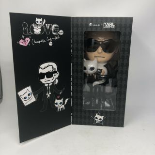 Rare Karl Lagerfeld X Tokidoki With Choupette Le 9 " Color Vinyl Figure Nib