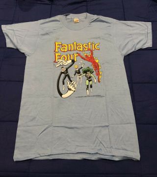 Vintage Marvel 1984 T Shirt Fantastic Four John Byrne 2