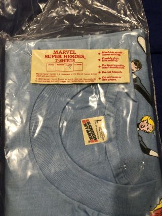 Vintage Marvel 1984 T Shirt Fantastic Four John Byrne 5