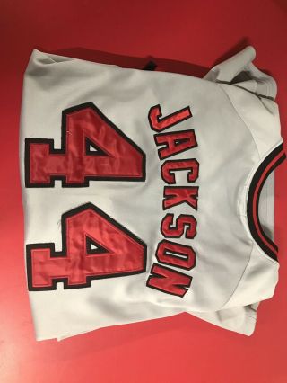 Vintage Mitchell & Ness Reggie Jackson 44 LA Angels Baseball Jersey Size 56 3XL 6