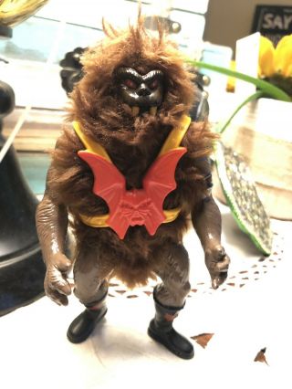 Rare Vintage Dark Face Grizzlor Figure Variant Tight Limbs He - Man Motu 1985