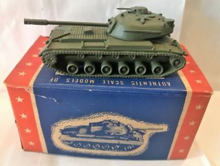 Vintage Ww Ii Cast Iron Authenticast Us Heavy Patton Tank 5187 Mib