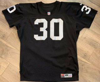 Vtg Anthony Newman Oakland Raiders Nike Pro Authentic Jersey 48 Nfl 1999