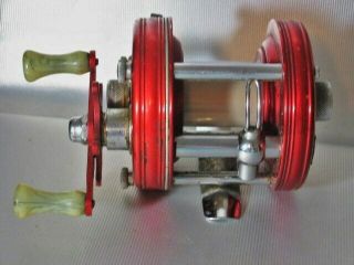 vintage ABU GARCIA AMBASSADEUR 5000 FISHING REEL low foot MUSKY ROD 2