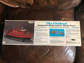 Vintage Midwest The Fireboat Kit.  960 Midwest Products Open Box