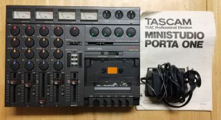 Vintage Tascam Ministudio Porta One 4 Track Cassette Recorder/mixer