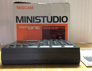 Vintage Tascam Ministudio Porta One 4 Track Cassette Recorder/Mixer 2