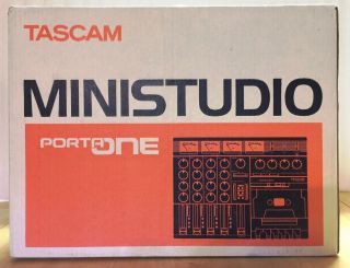 Vintage Tascam Ministudio Porta One 4 Track Cassette Recorder/Mixer 9